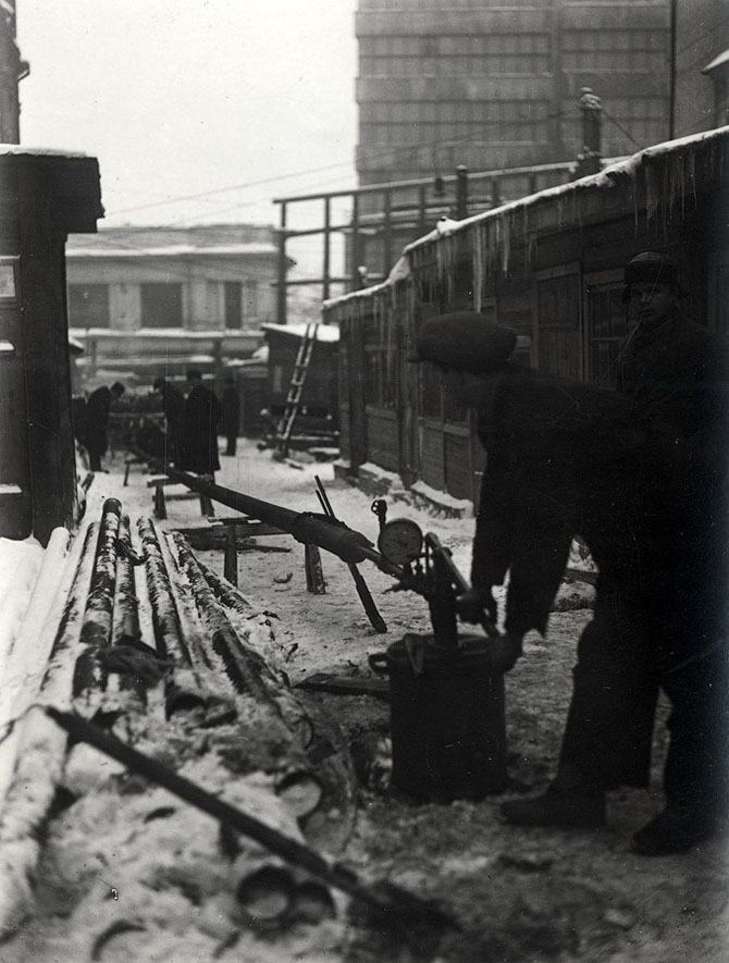 Как строили первую очередь Московского метрополитена (75 фото) Как строили первую очередь Московского метрополитена (75 фото)