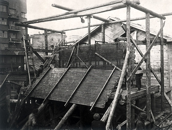 Как строили первую очередь Московского метрополитена (75 фото) Как строили первую очередь Московского метрополитена (75 фото)