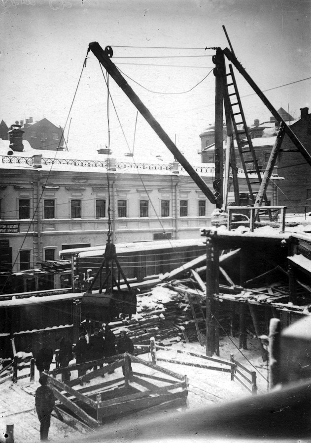 Как строили первую очередь Московского метрополитена (75 фото) Как строили первую очередь Московского метрополитена (75 фото)