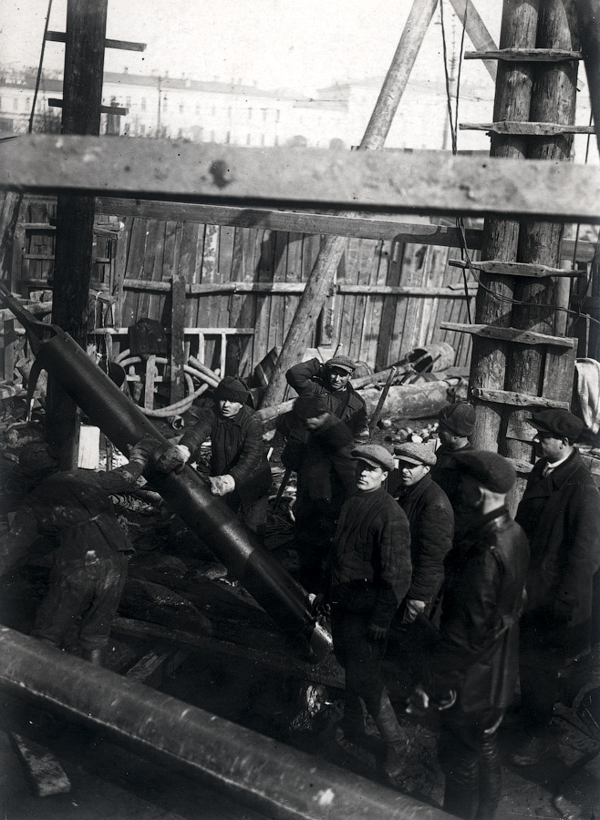 Как строили первую очередь Московского метрополитена (75 фото) Как строили первую очередь Московского метрополитена (75 фото)