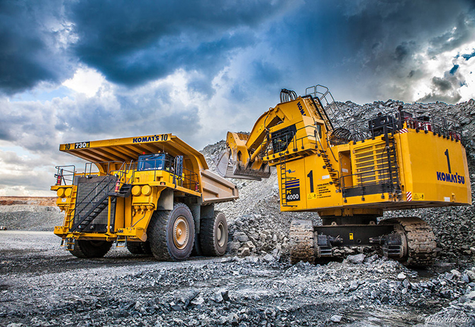 Механические монстры: самосвал Komatsu Механические монстры: самосвал Komatsu