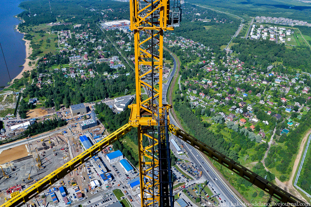 Стройка самого высокого небоскреба в Европе