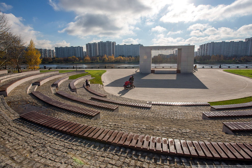 Прогулка по обновленному парку 850-летия Москвы