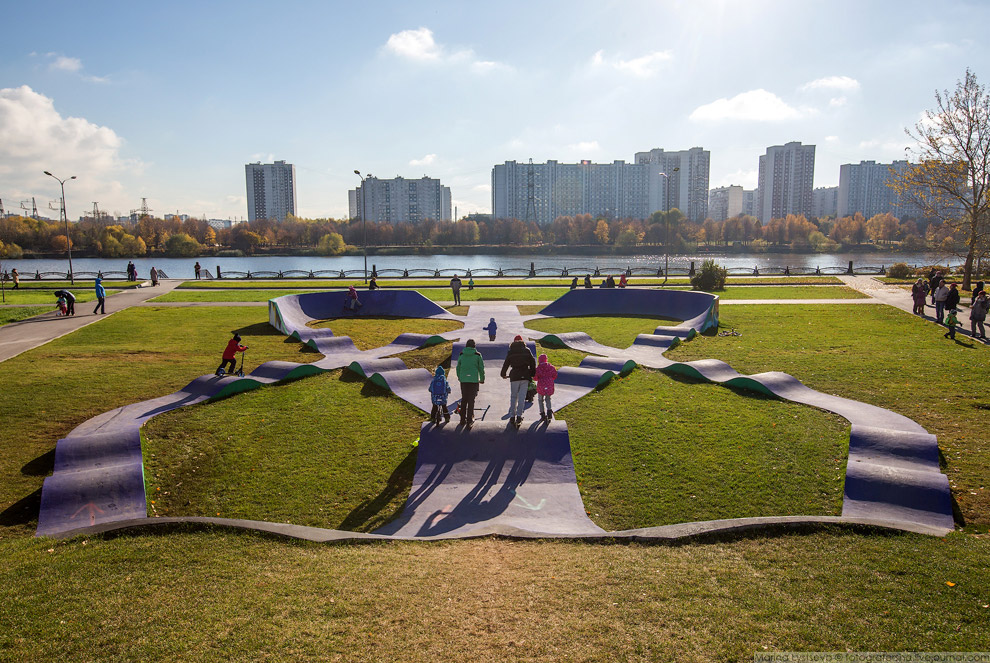 Прогулка по обновленному парку 850-летия Москвы