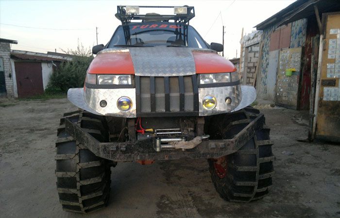 Настоящий вездеход на базе ВАЗ-2112
