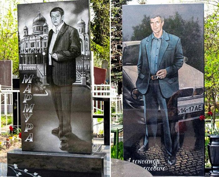 Необычные памятники на могилах криминальных авторитетов
