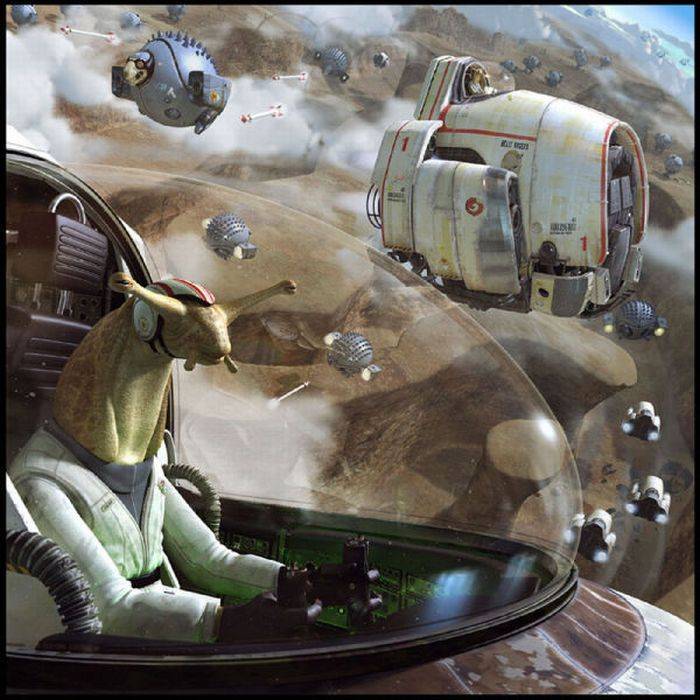 Классные картинки, нарисованные в 3D-редакторах