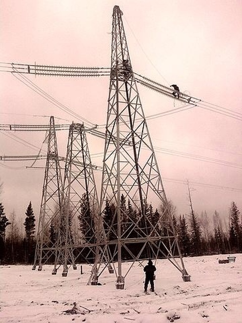 Непростая работа в суровых условиях