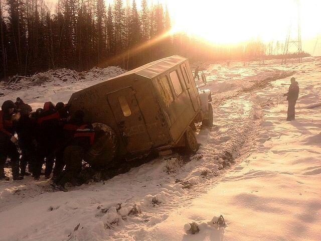 Непростая работа в суровых условиях