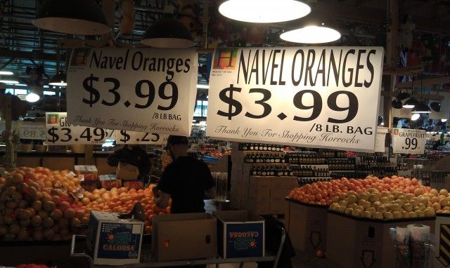 Сравнение цен на продукты в США и России Сравнение цен на продукты в США и России