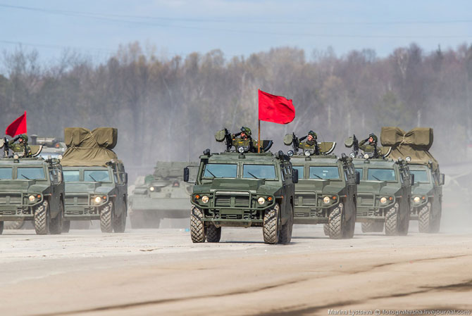 Наземная репетиция Парада Победы Наземная репетиция Парада Победы