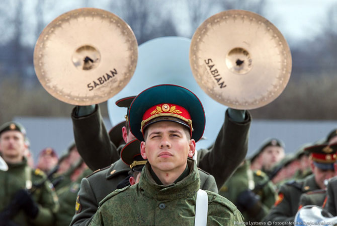 Наземная репетиция Парада Победы Наземная репетиция Парада Победы
