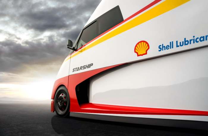 Грузовик на солнечной энергии от Shell Грузовик на солнечной энергии от Shell