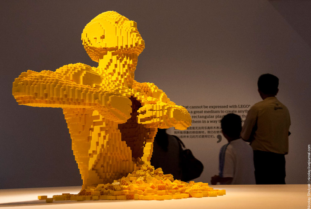 Выставка LEGO-скульптур Выставка LEGO-скульптур