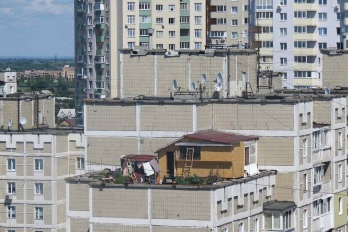 Дома на крышах