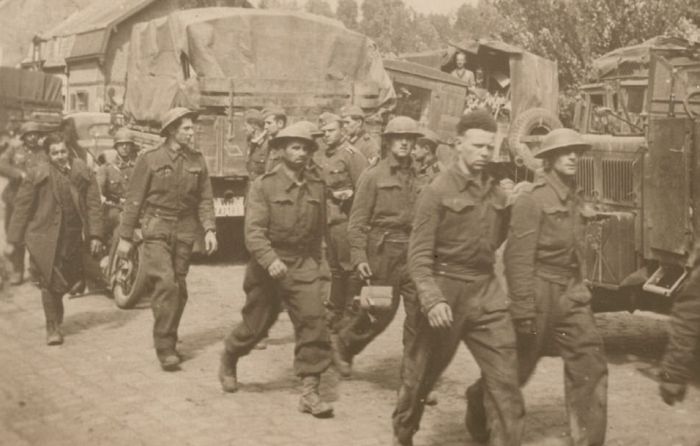 Французский город Дюнкерк после эвакуации 1940 года