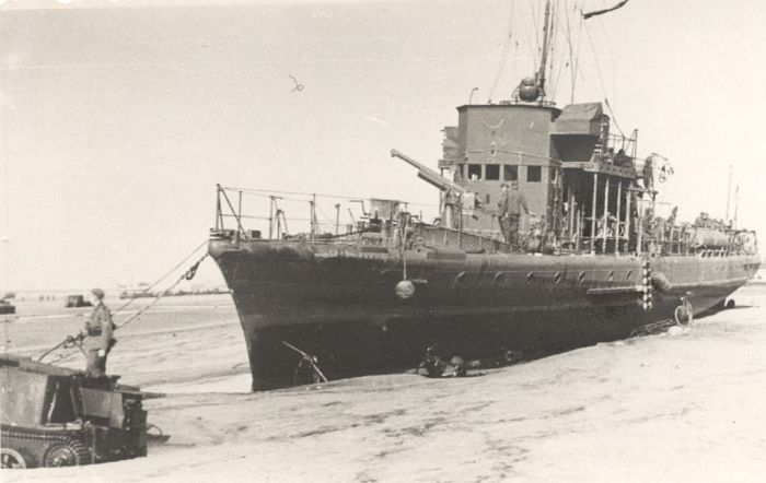 Французский город Дюнкерк после эвакуации 1940 года