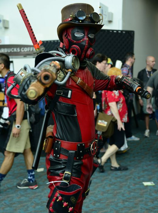 Косплееры фестиваля Comic-Con 2017