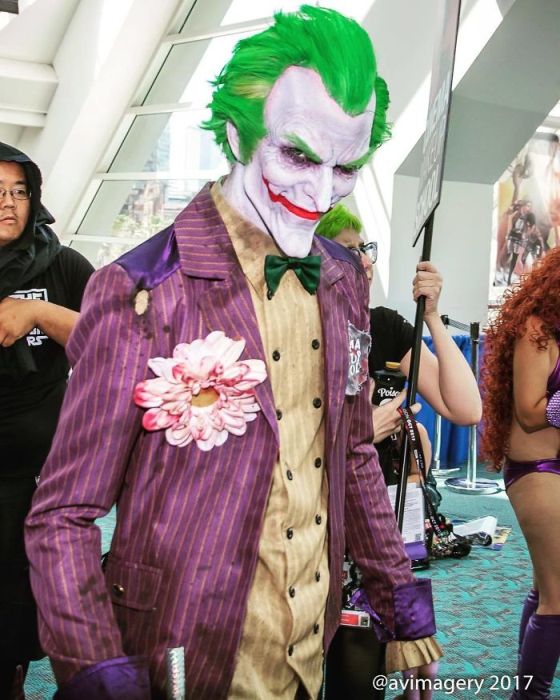 Косплееры фестиваля Comic-Con 2017
