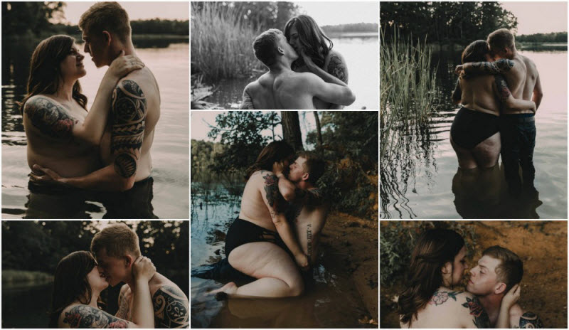 Фотосессия пары стала вирусной в сети