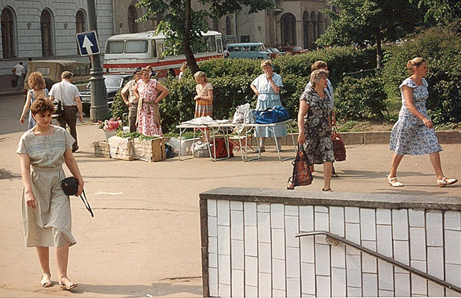Прогулка по Москве 1989 года Прогулка по Москве 1989 года