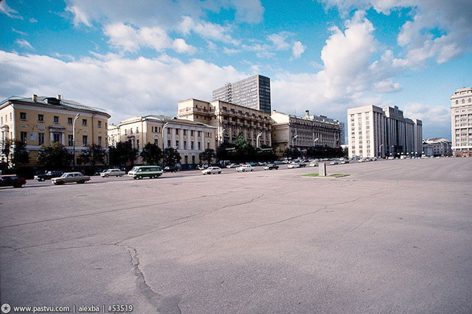 Прогулка по Москве 1989 года Прогулка по Москве 1989 года