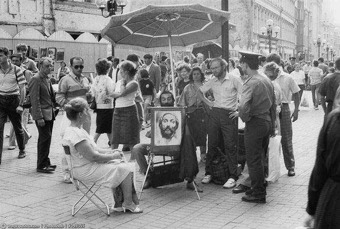 Прогулка по Москве 1989 года Прогулка по Москве 1989 года