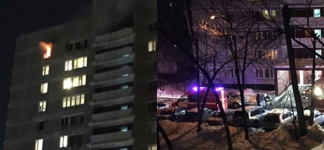 В Москве погибли пожарники при исполнении обязанностей