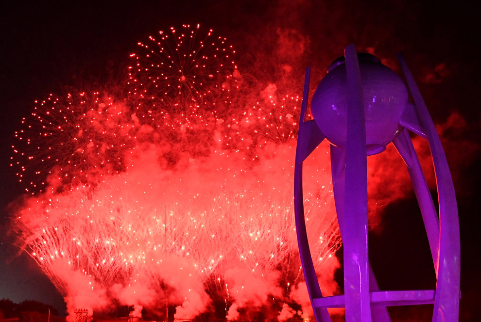 В Пхёнчхане закрылись зимние Олимпийские игры В Пхёнчхане закрылись зимние Олимпийские игры