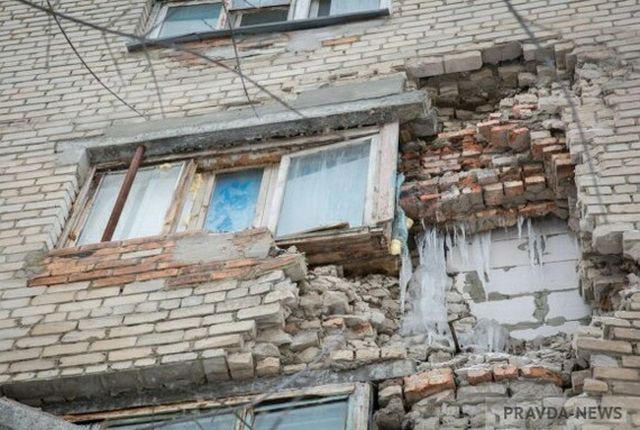 Разрушения домов в Пензе продолжаются