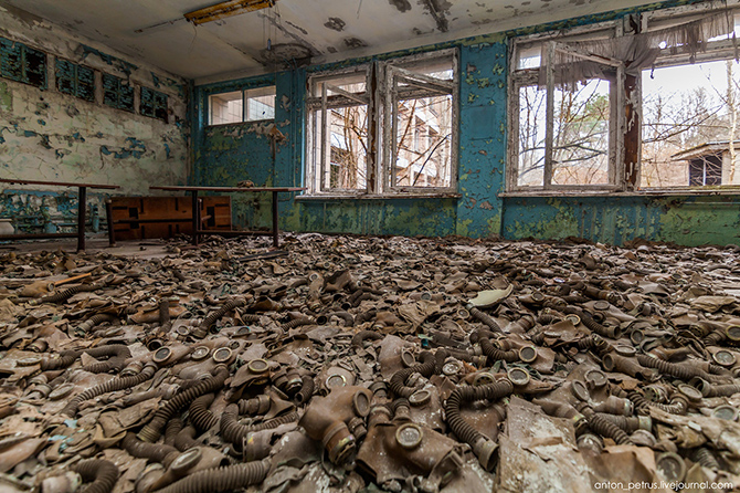 Чернобыльская зона 29 лет спустя