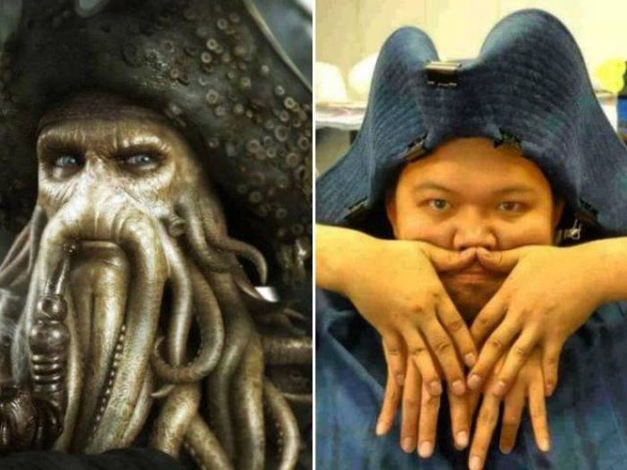 Забавный бюджетный косплей