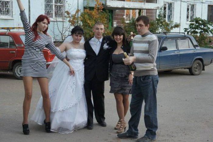 Смешные свадебные фото