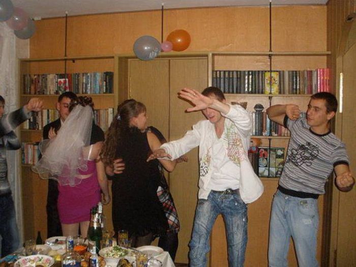 Смешные свадебные фото