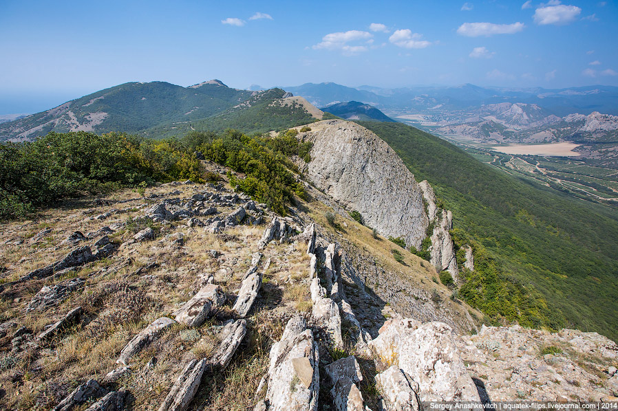 Хребты Юго-восточного Крыма Хребты Юго-восточного Крыма