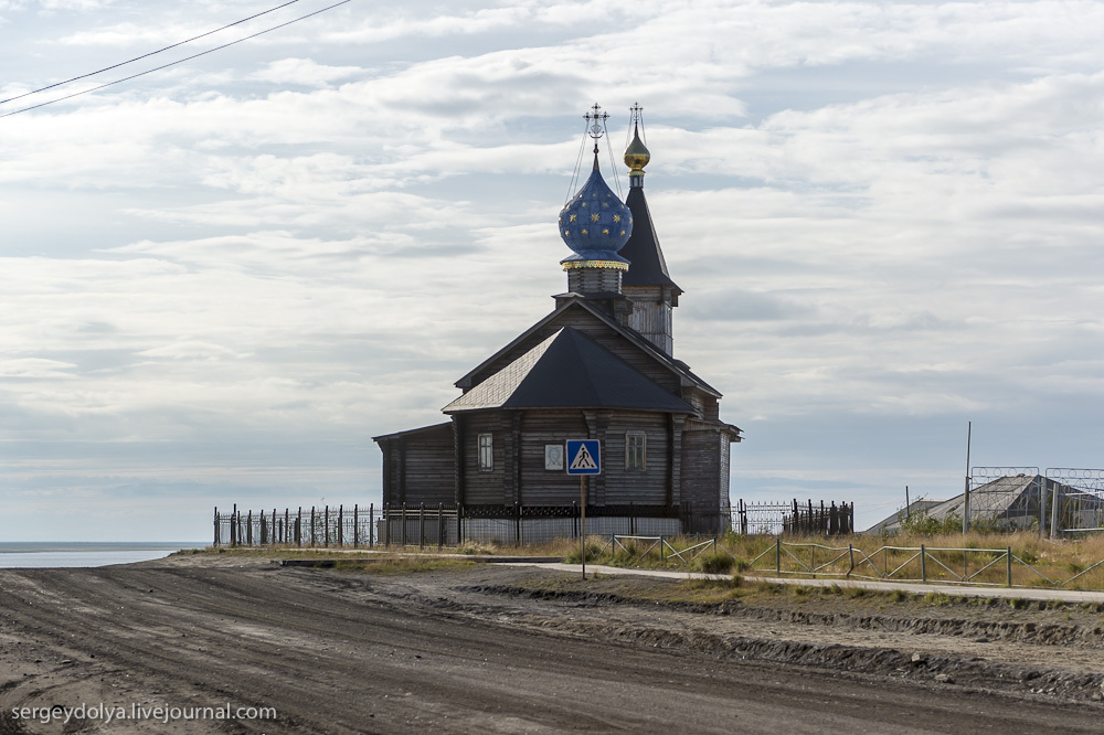 Сплав по реке Котуйкан: Поселок Хатанга (53 фото)