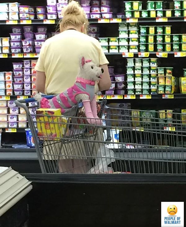 Экстравагантные покупатели Walmart