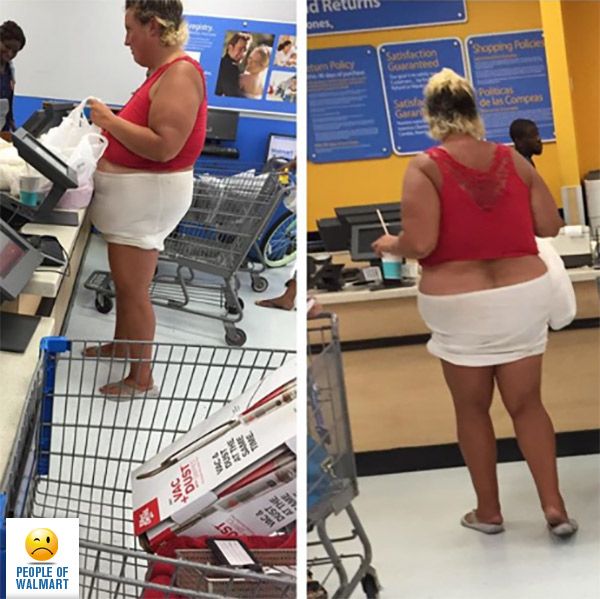 Экстравагантные покупатели Walmart