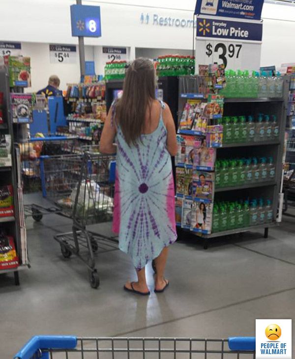 Экстравагантные покупатели Walmart