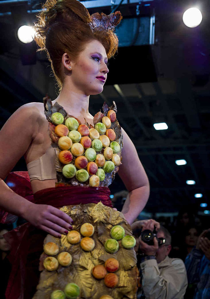 Праздник красоты и сладостей «London Chocolate Fashion show 2013»