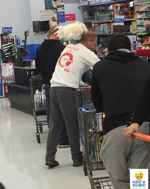 Экстравагантные покупатели Walmart