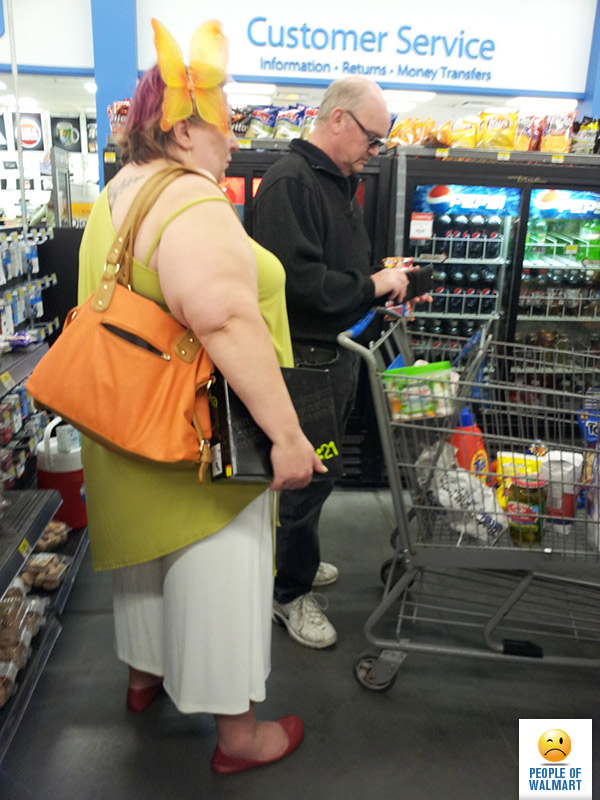 Экстравагантные покупатели Walmart