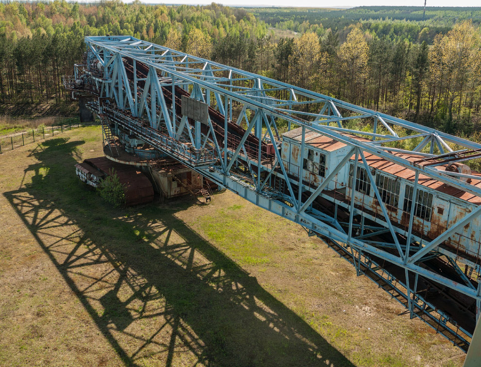 Заброшенный экскаватор Bagger 258 Заброшенный экскаватор Bagger 258