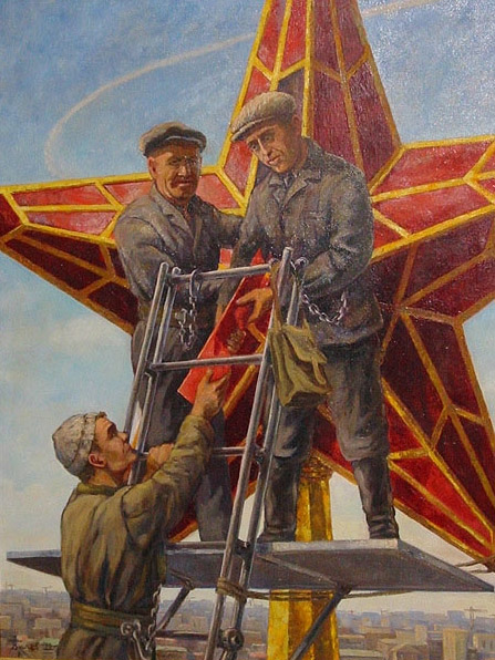 Как на Кремле поменяли орлов на звезды Как на Кремле поменяли орлов на звезды