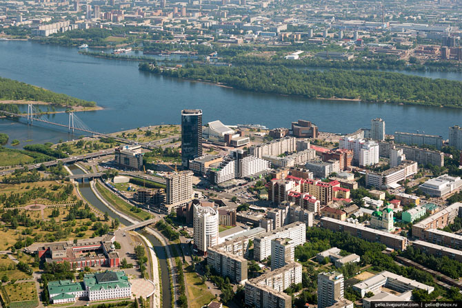 Красноярск с высоты (59 фото) Красноярск с высоты (59 фото)