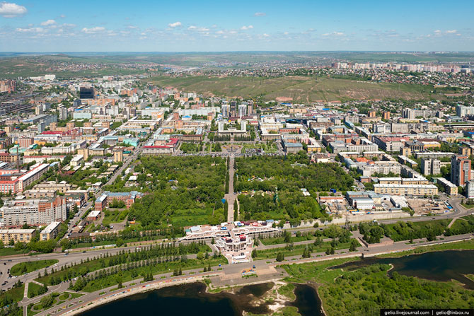 Красноярск с высоты (59 фото) Красноярск с высоты (59 фото)
