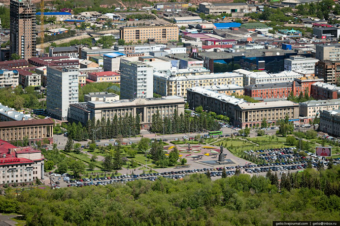 Красноярск с высоты (59 фото) Красноярск с высоты (59 фото)