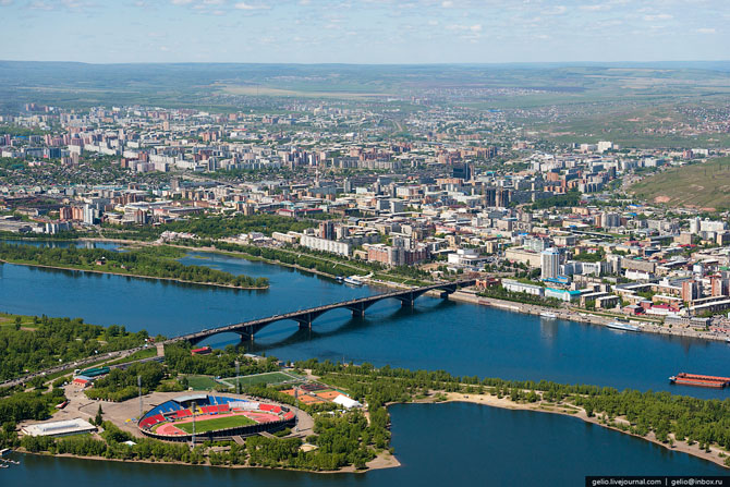 Красноярск с высоты (59 фото) Красноярск с высоты (59 фото)