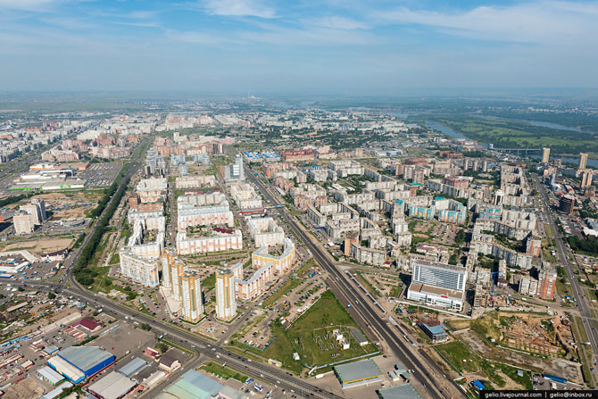 Красноярск с высоты (59 фото) Красноярск с высоты (59 фото)