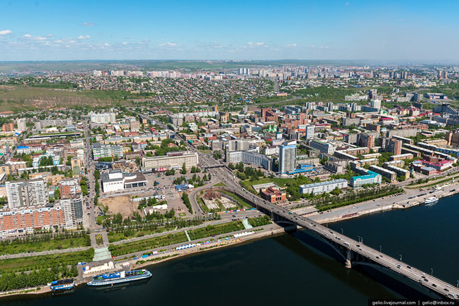 Красноярск с высоты (59 фото) Красноярск с высоты (59 фото)